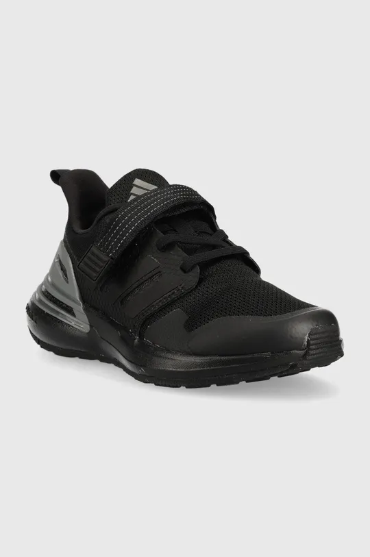 adidas sneakersy dziecięce RapidaSport EL K czarny