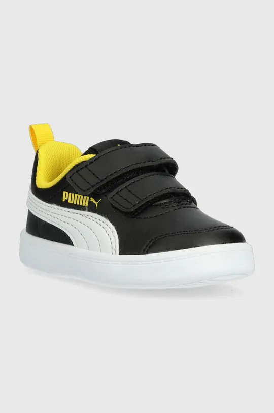 Dětské sneakers boty Puma Courtflex v2 V Inf černá