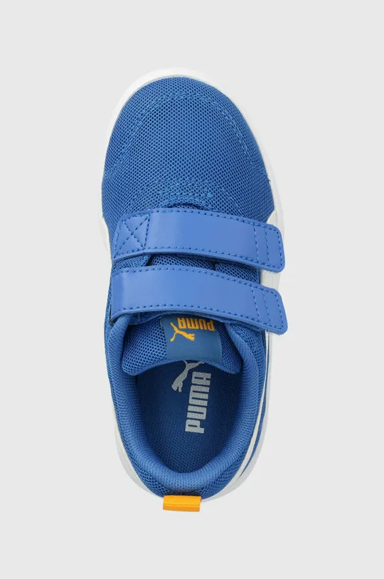 modrá Dětské sneakers boty Puma Courtflex v2 Mesh V PS