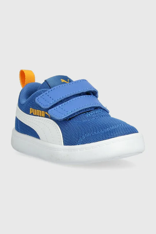 Παιδικά αθλητικά παπούτσια Puma Courtflex v2 Mesh V Inf μπλε