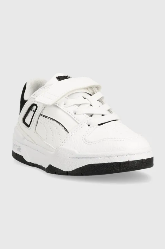 Παιδικά αθλητικά παπούτσια Puma Slipstream AC+ PS λευκό
