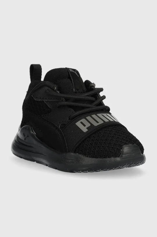Παιδικά αθλητικά παπούτσια Puma Puma Wired Run Pure AC Inf μαύρο