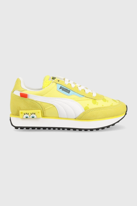 żółty Puma sneakersy dziecięce Future Rider Spongebob Jr Dziecięcy