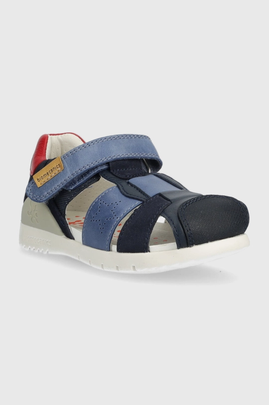 Biomecanics sandali in pelle bambino/a blu navy