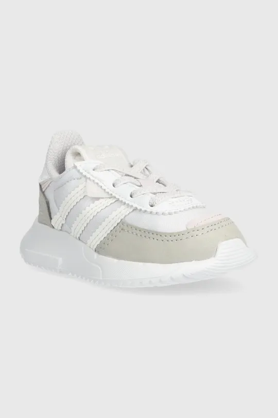 Παιδικά αθλητικά παπούτσια adidas Originals RETROPY F2 EL I λευκό