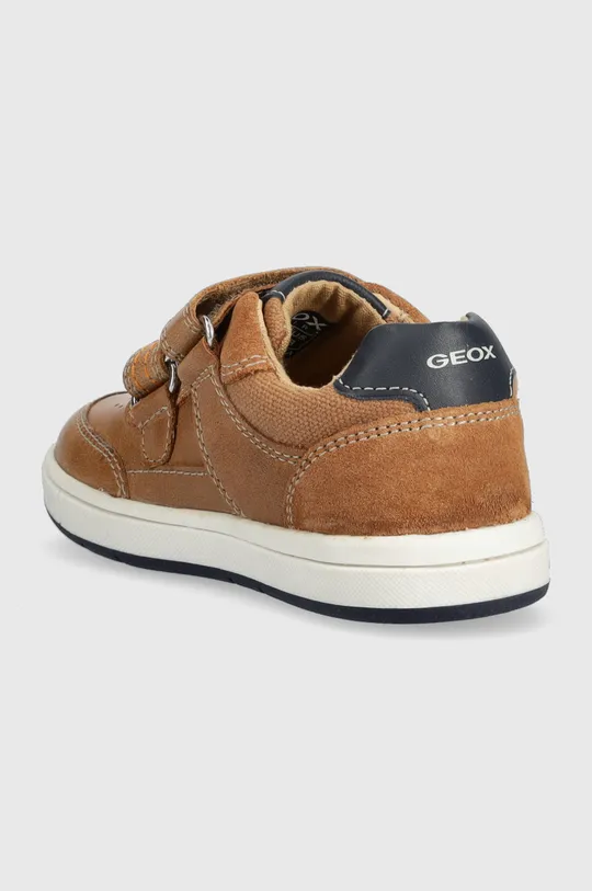 Geox sneakersy dziecięce  Cholewka: Materiał tekstylny, Skóra naturalna Wnętrze: Materiał tekstylny, Skóra naturalna Podeszwa: Materiał syntetyczny