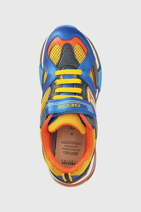πορτοκαλί Παιδικά αθλητικά παπούτσια Geox