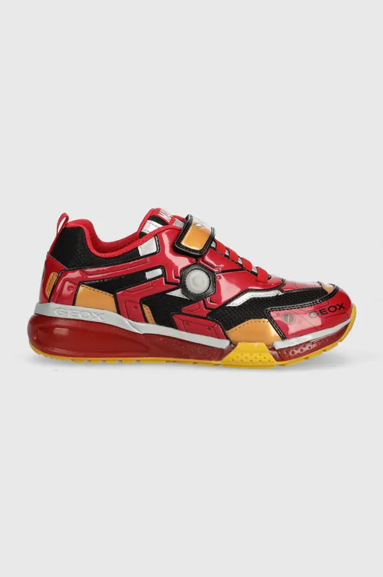Geox sneakersy dziecięce x Marvel czerwony
