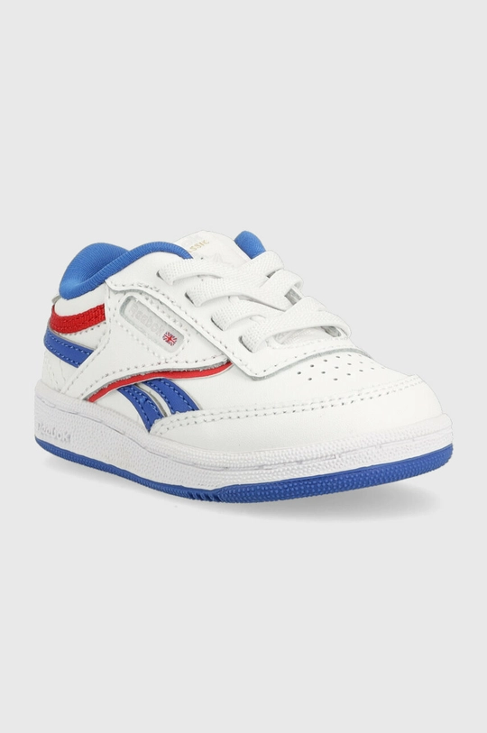 Παιδικά δερμάτινα αθλητικά παπούτσια Reebok Classic CLUB C REVENGE λευκό