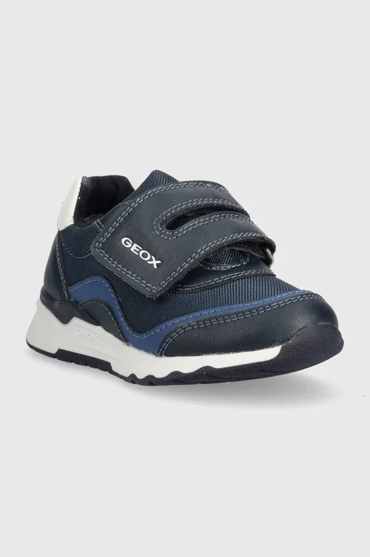 Παιδικά αθλητικά παπούτσια Geox Pyrip σκούρο μπλε