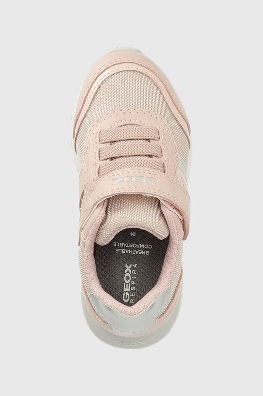pastelowy różowy Geox sneakersy