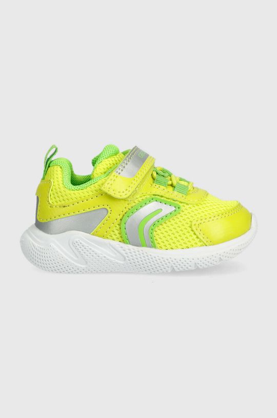 žlutě zelená Dětské sneakers boty Geox Sprintye Dětský