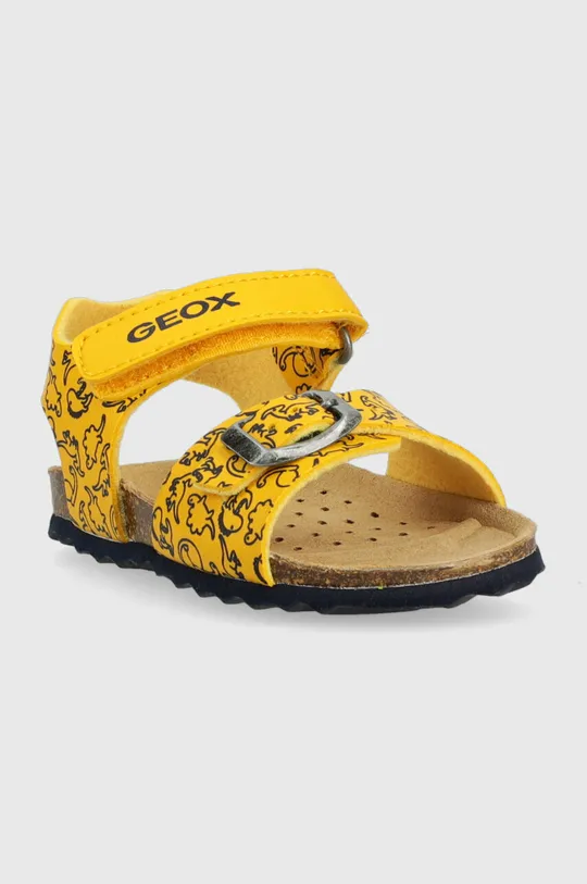 Παιδικά σανδάλια Geox κίτρινο