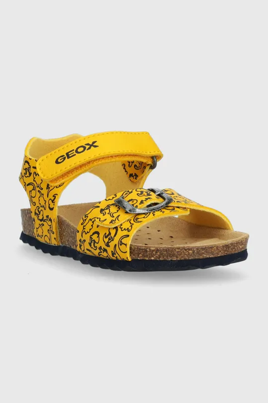 Otroški sandali Geox rumena