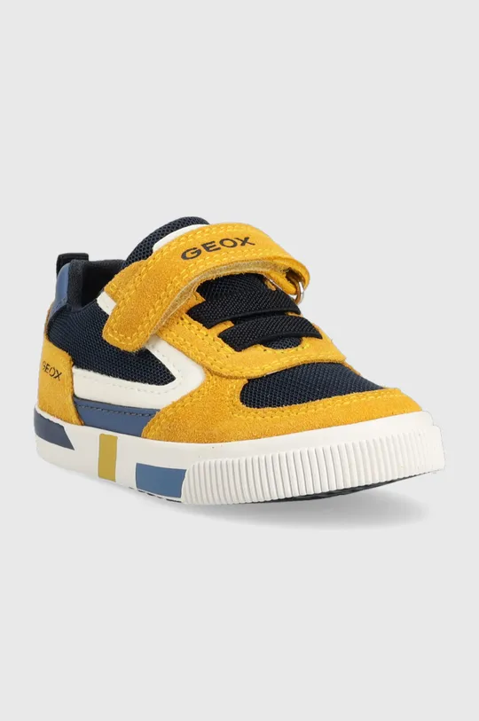 Παιδικά αθλητικά παπούτσια Geox κίτρινο