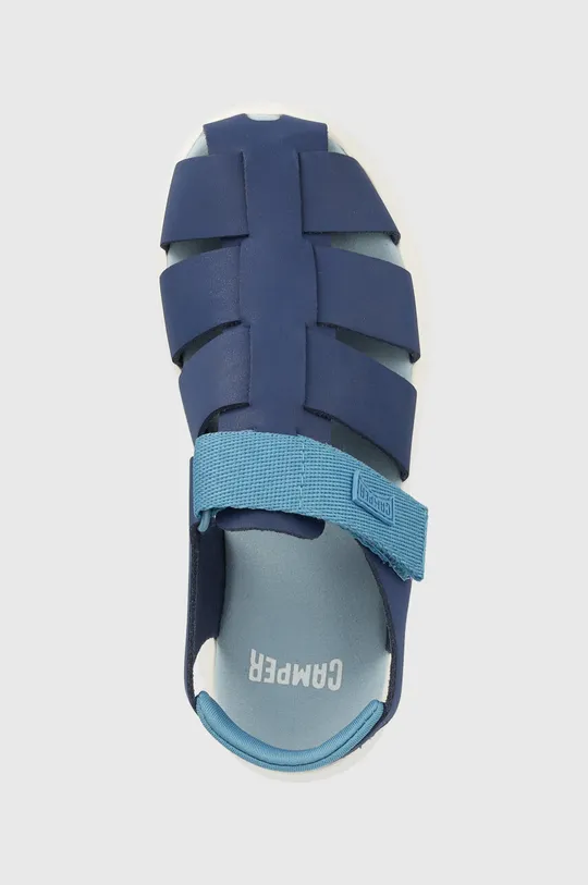 голубой Детские кожаные сандалии Camper