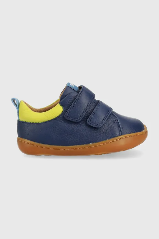 μπλε Δερμάτινα παιδικά κλειστά παπούτσια Camper Παιδικά
