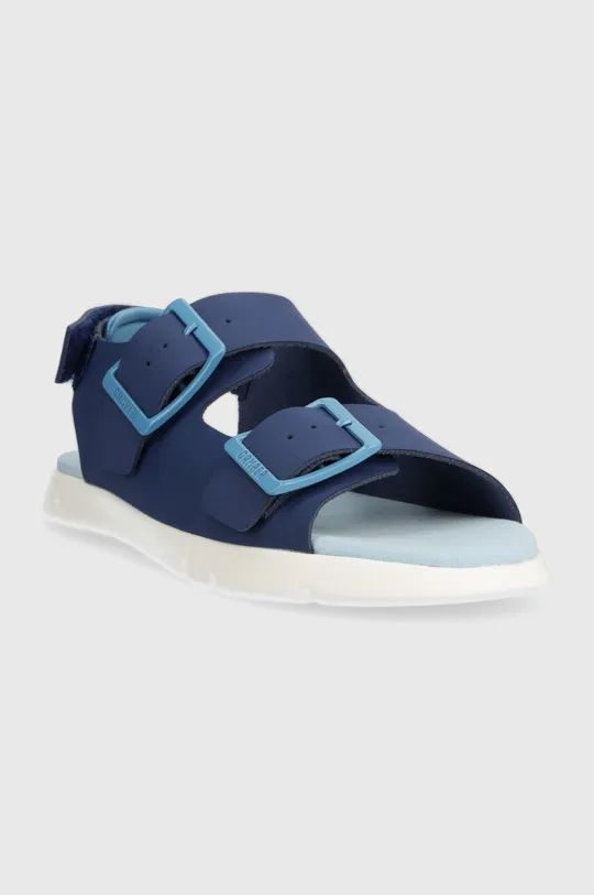 Detské kožené sandále Camper K800429.011.35.38 modrá SS23