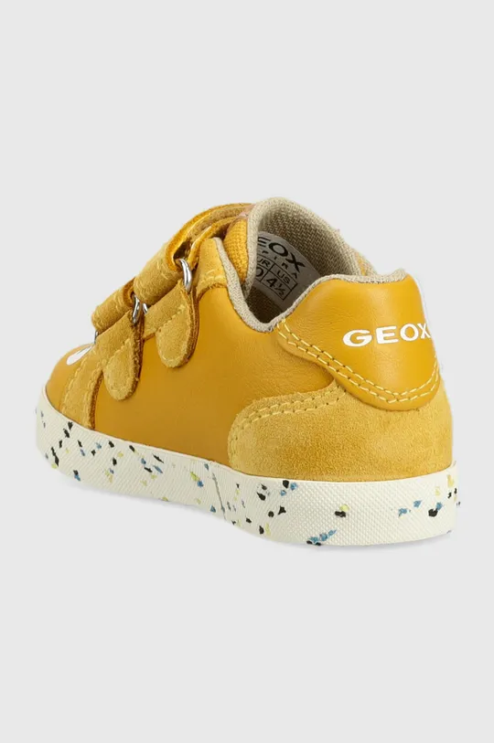 Geox sneakersy dziecięce x WWF Cholewka: Materiał tekstylny, Skóra naturalna, Wnętrze: Materiał tekstylny, Skóra naturalna, Podeszwa: Materiał syntetyczny
