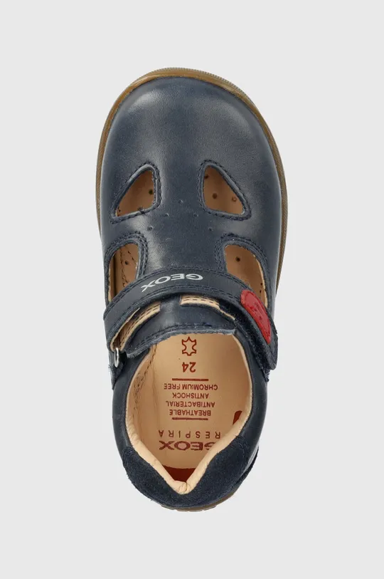 mornarsko modra Otroški usnjeni sandali Geox