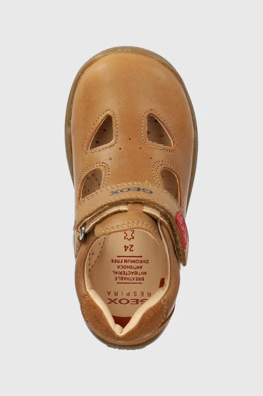 brązowy Geox sandały skórzane dziecięce