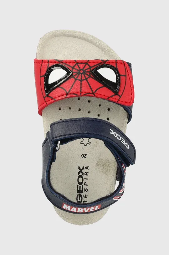 rdeča Otroški sandali Geox x Marvel