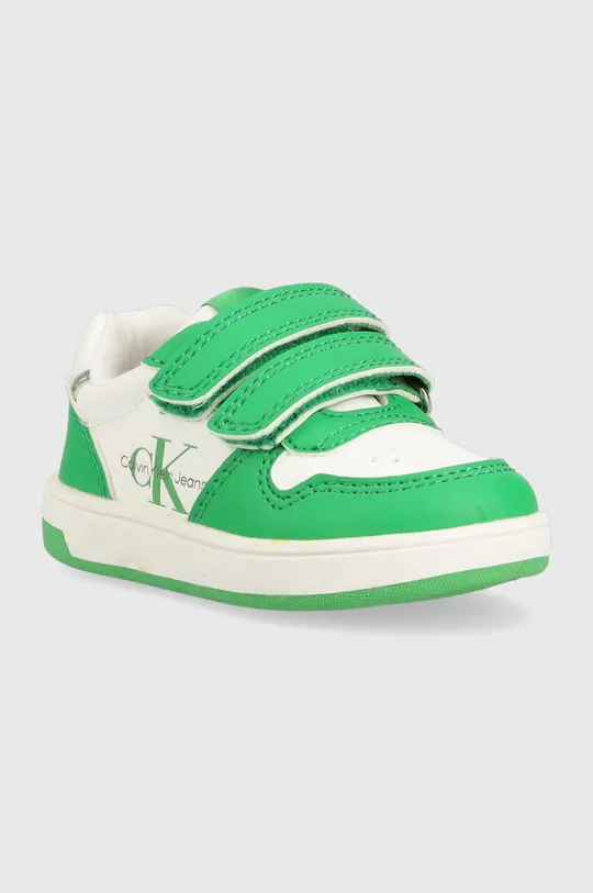 Βρεφικά παπούτσια Calvin Klein Jeans πράσινο