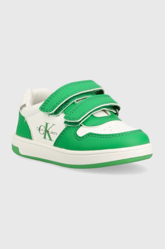 Calvin Klein Jeans sneakersy dziecięce zielony