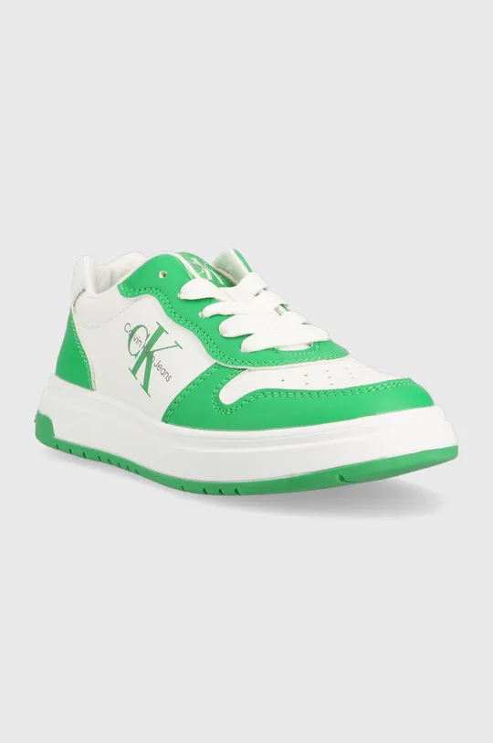 Παιδικά αθλητικά παπούτσια Calvin Klein Jeans πράσινο