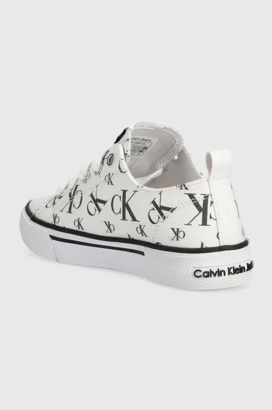 Παιδικά πάνινα παπούτσια Calvin Klein Jeans  Πάνω μέρος: Συνθετικό ύφασμα, Υφαντικό υλικό Εσωτερικό: Υφαντικό υλικό Σόλα: Συνθετικό ύφασμα
