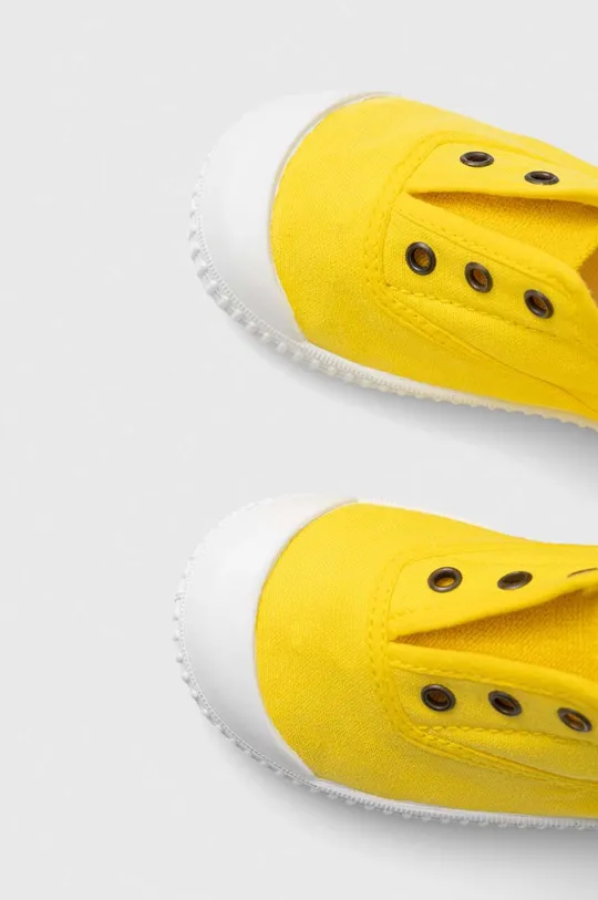 κίτρινο Παιδικά πάνινα παπούτσια Tommy Hilfiger