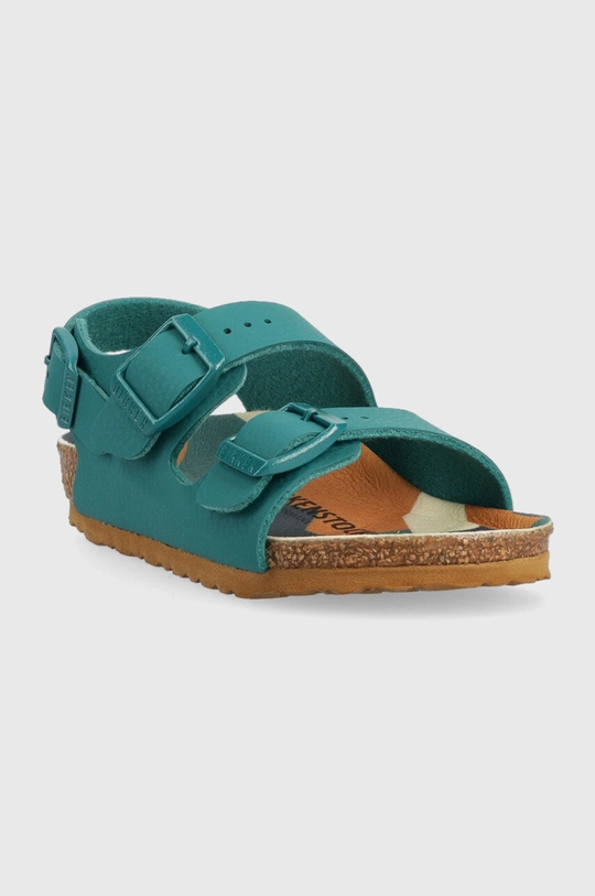 Birkenstock gyerek szandál türkiz