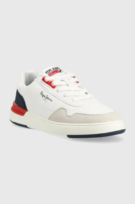 Παιδικά αθλητικά παπούτσια Pepe Jeans Baxter Boy Basket λευκό