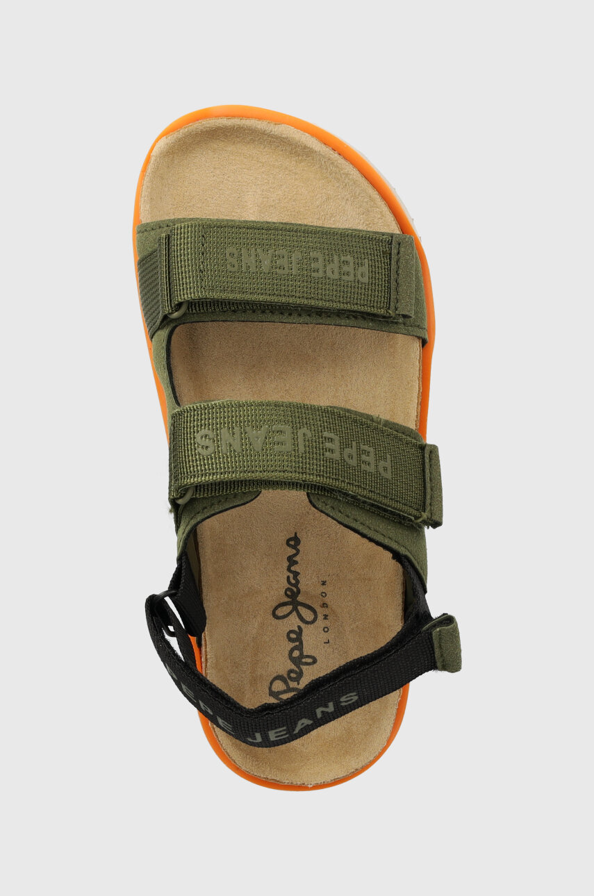 okrová Dětské sandály Pepe Jeans