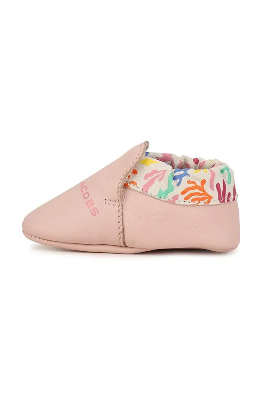 ružová Kožené topánky pre bábätká Marc Jacobs