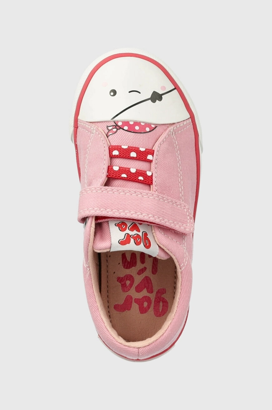 rosa Garvalin scarpe da ginnastica bambini