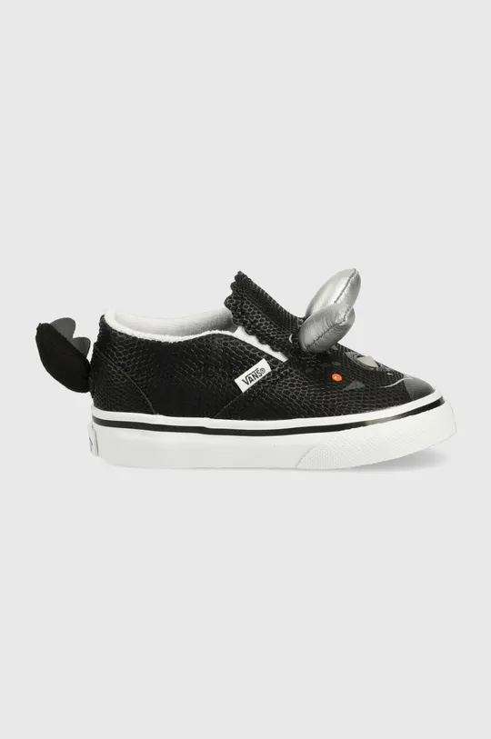 Vans gyerek sportcipő TD Triceratops Slip On V DINO BLKWH fekete