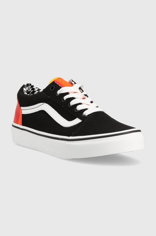 Παιδικά πάνινα παπούτσια Vans JN Old Skool GRDT BLKML μαύρο