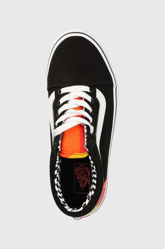 fekete Vans gyerek sportcipő JN Old Skool GRDT BLKML