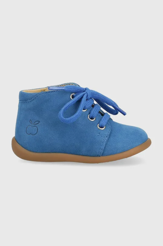блакитний Дитячі замшеві туфлі Pom D'api Дитячий