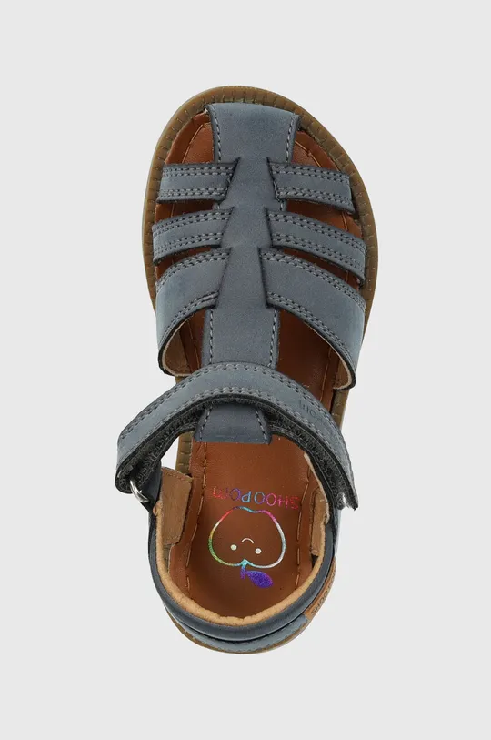 modrá Detské sandále Shoo Pom