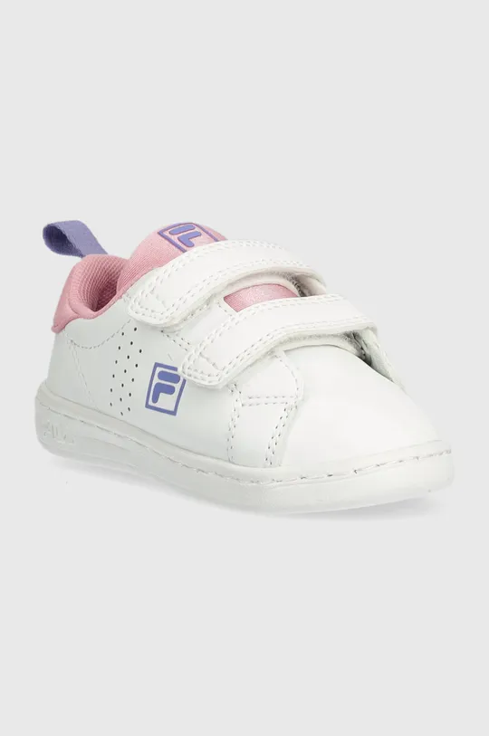 Παιδικά αθλητικά παπούτσια Fila FFK0113 CROSSCOURT 2 NT velcro λευκό