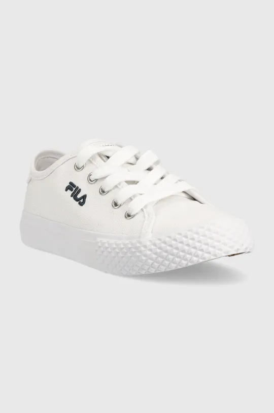 Παιδικά πάνινα παπούτσια Fila FFK0116 POINTER CLASSIC λευκό