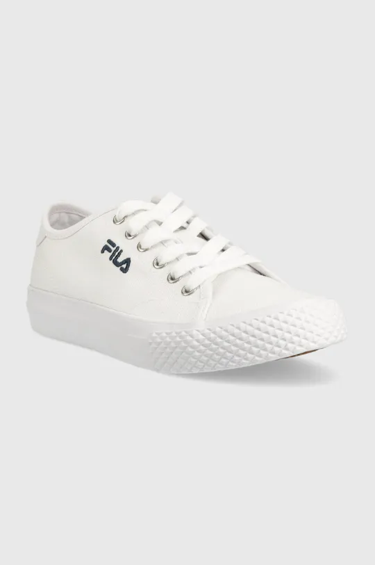 Παιδικά πάνινα παπούτσια Fila FFT0064 POINTER CLASSIC λευκό