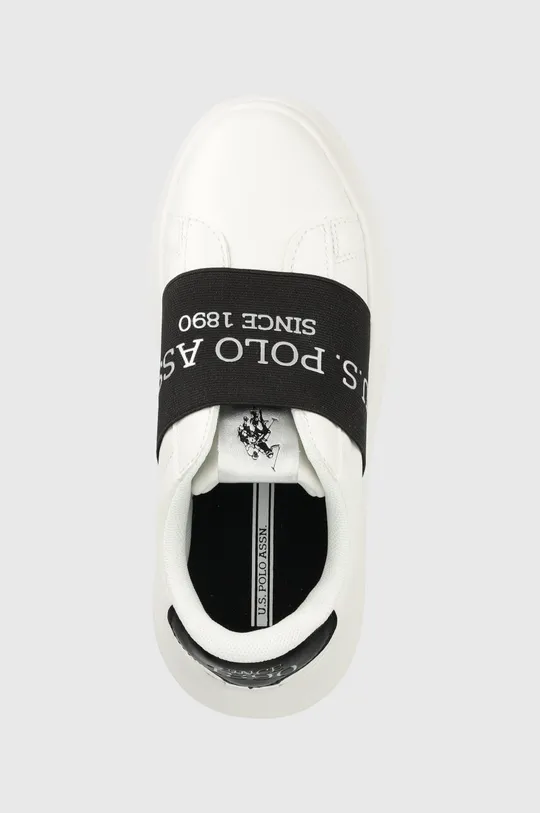 biały U.S. Polo Assn. sneakersy dziecięce