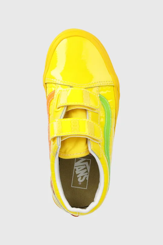 giallo Vans scarpe da ginnastica bambini UY Old Skool V HARB CHBD