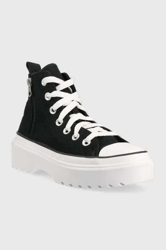 Παιδικά πάνινα παπούτσια Converse μαύρο