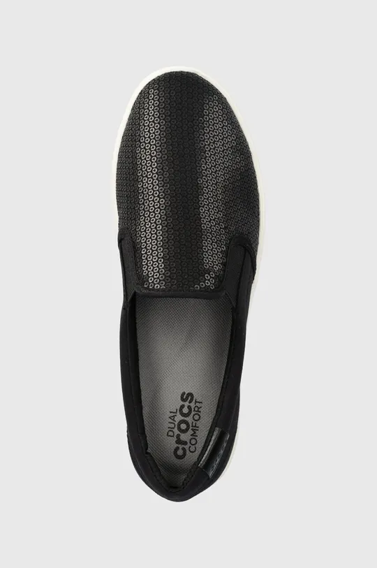 μαύρο Παιδικά πάνινα παπούτσια Crocs