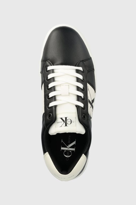 czarny Calvin Klein Jeans sneakersy YM0YM00569 CLASSIC CUPSOLE R LTH-NY MONOG