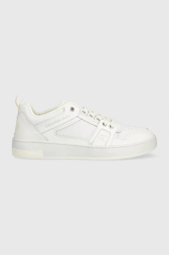 λευκό Δερμάτινα αθλητικά παπούτσια Calvin Klein Jeans YM0YM00575 BASKET CUPSOLE R LTH-TPU INSERT Ανδρικά